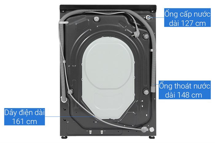 Máy giặt Aqua Inverter 10 kg AQD-DDW1000J BK